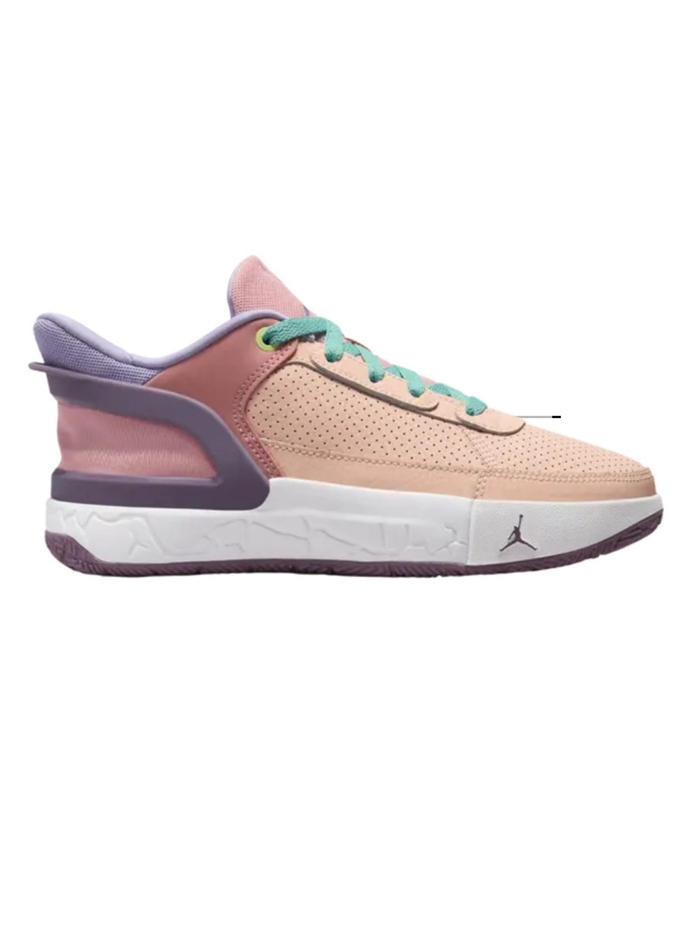 Jordan DAY1 EO Big Kids' Shoes (GS) 'Crimson/Coral/Violet' 5.5Y